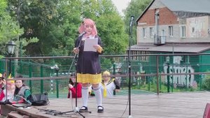 Открытие Tanuki | New Stage. Выступление Ци Жун благословение небожителей.