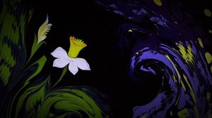 Нарцисс. Цветы. Эбру шоу
Техника рисования на воде, эбру