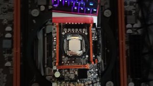 Распаковка материнской платы x99 d4 atermiter + процессор xeon e5 2670 v3