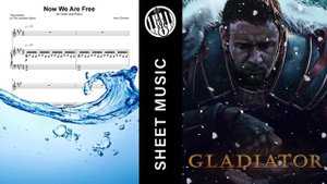 Hans Zimmer & Lisa Gerrard - Now We Are Free | Ноты для Скрипки и Фортепиано