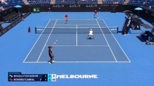 Bolelli/Vavassori v Borges/Cabral Highlights | Australian Open 2025 Quarterfinal