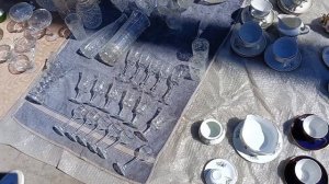 Сокровища самарской барахолки #самара #барахолка #винтаж #антиквариат #посуда #фарфор #май2024