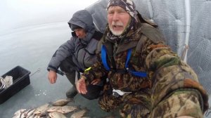 Мастер класс по зимней рыбалке на Маныче от Юрия Философа.