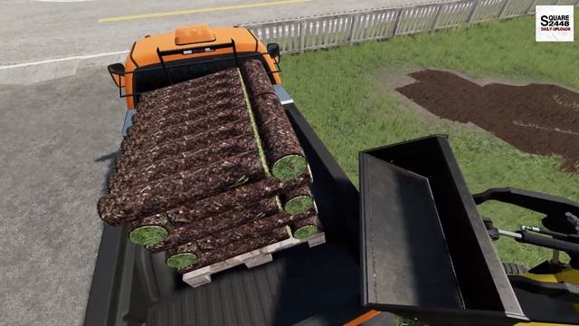 Building Playset At Town Park | FS22 Public Works