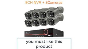 Best Security Camera Set | Techage 4K 8MP Surveillance Camera ON ALIEXPRESS
