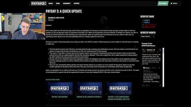 WOULD IT have been BETTER if Payday 3 was DELAYED at launch? (Payday 3 Patch is Coming) смотреть онлайн