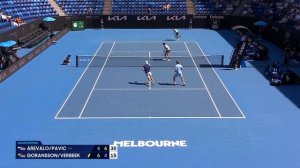 Arevalo/Pavic v Goransson/Verbeek Highlights | Australian Open 2025 Quarterfinal