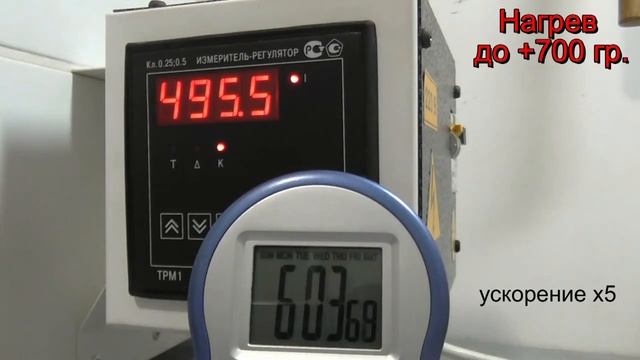 Муфельная печь Bossert демонстрация работы смотреть онлайн