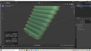 Генерация лестниц в Blender - ЗА 2 МИНУТЫ / Как создать игру [Урок 88]