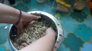 Мясные котлеты с творогом и зеленью👍