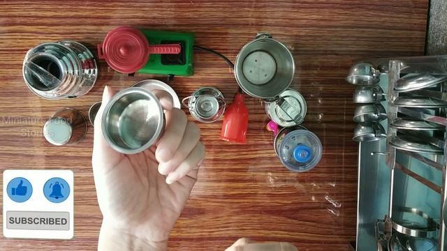 Unboxing Mini Kitchen Set | Steel Kitchen Set | Steel Kitchen Items