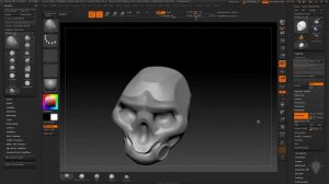 Введение в Zbrush -  Кисти для твердой поверхности урок 18