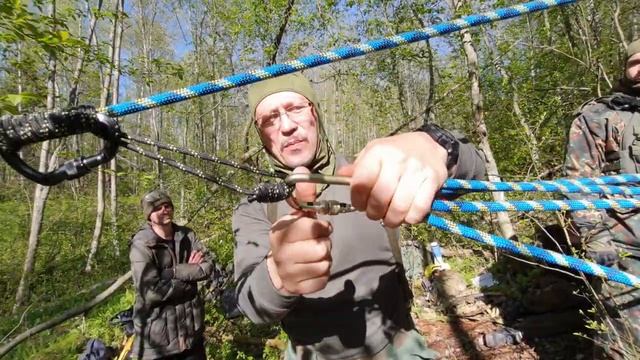 Веревачная переправа от А до Я вторая часть. смотреть онлайн