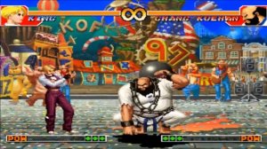 kof 97 All characters Revers Jump Combo