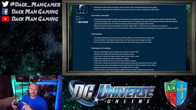 DCUO Log In Issues, Server Hot Fix, and More смотреть онлайн