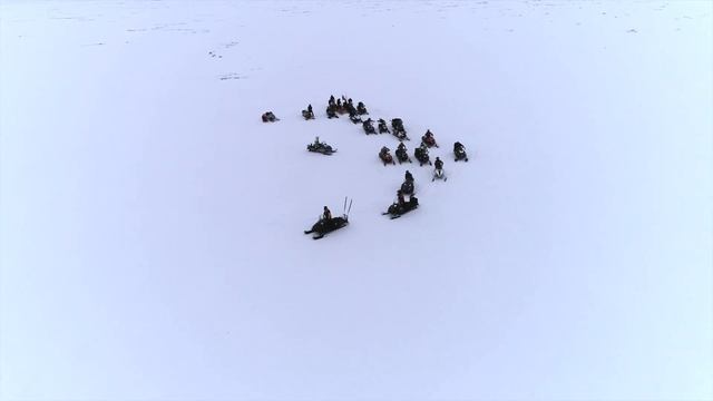 Снегоходный пробег 120км