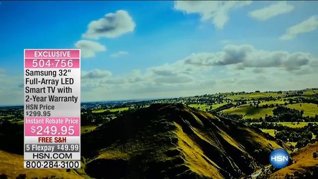 Samsung 32" FullArray LED Smart TV w/2Year Warranty смотреть онлайн