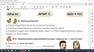 Урок 2 Польский язык для детей бесплатно. Цвета, приветствие и прощание.