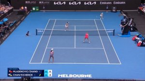 Zhang/Mladenovic v Kichenok/Chan Highlights | Australian Open 2025 Third Round