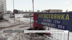 Платную парковку устроили в Советском районе