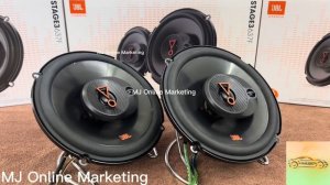 JBL Stage 3 637F 6.5 inch 3way Coaxial Speaker Bass Testing + Sound Clarity Testing