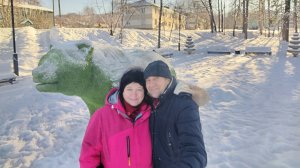 Крещение 2025 года. Паримся в бане, купаемся в снегу.))