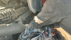 Замена термостата на ДAF XF 106