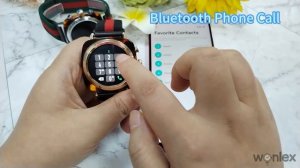 WONLEX DW24  - - Tutorial - Connect the smartwatch with smartphone