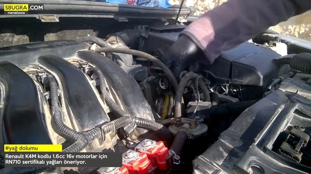 Megane 3 10000 Km (Yıllık) Bakımı #Yağ Dolumu