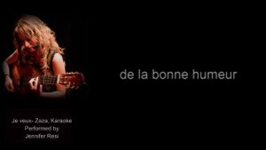 Je veux - Zaz karaoke