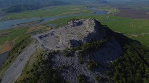 гора Брат город Находка (аэросъёмка)