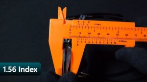 Compare 1.56, 1.67, 1.74 Index Lenses With -17 High Myopia Rx