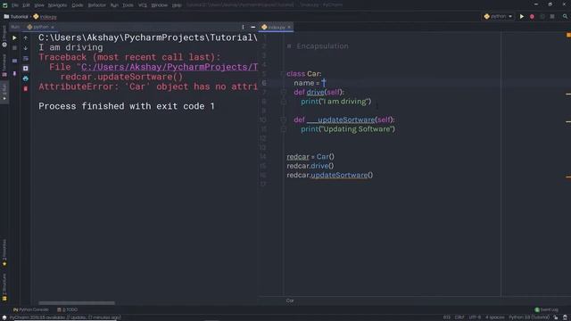 What is Encapsulation - Python Advanced Tutorial Series - 28