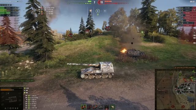 [Fermani wot] * Ho-Ri 3 Когда ты Чингачгук! Показал на что способен японский пт сау в wot