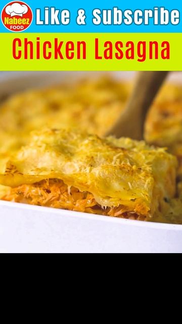 Creamy Chicken Lasagna #youtubeshorts #shorts #chicken #lasagna #pasta #nabeezfood смотреть онлайн