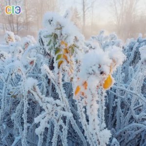 В воздухе морозном белые снежинки .mp4