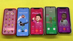 Incoming Call Samsung Z Fold2/Z Flip3 vs IPhone 11/11 Pro Max/14 Pro