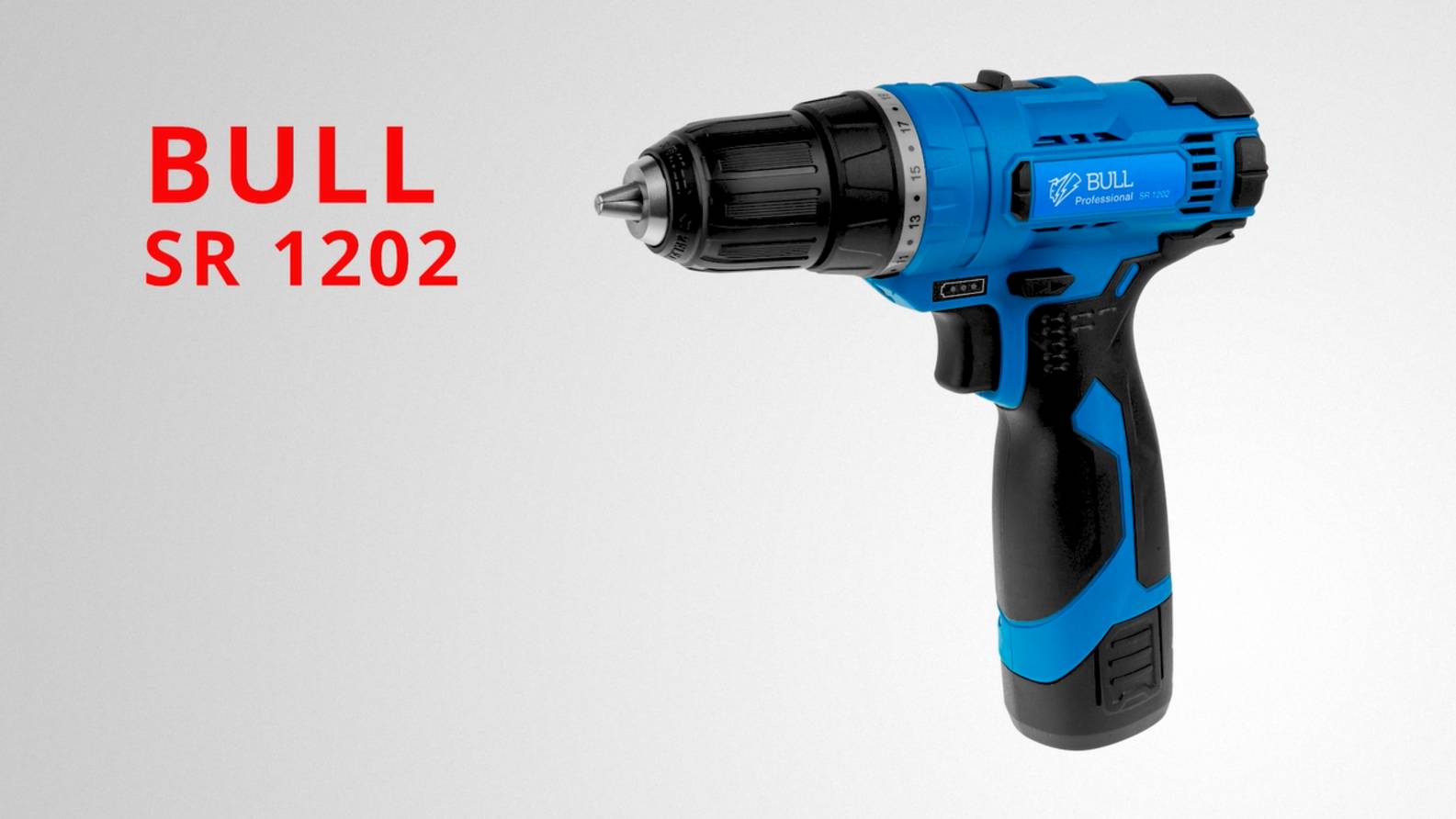 BULL SR 1202 Аккумуляторная дрель-шуруповерт смотреть онлайн