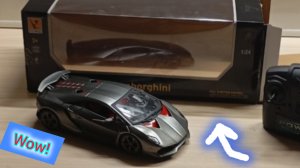 распаковка новой радио-управляймой машины