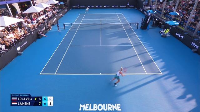 Veronika Erjavec v Suzan Lamens Highlights | Australian Open 2025 First Round