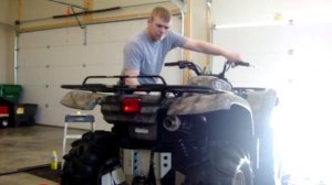 Yamaha Grizzly 660 with HMF Utility Exhaust