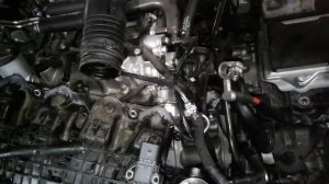 SKODA OCTAVIA 2018 генератор снимаем