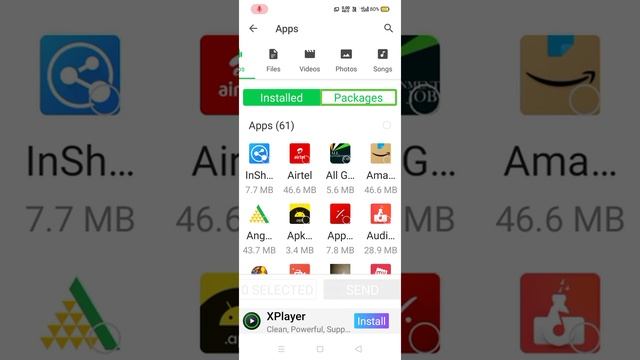 how to use InShare - Share Apps & File Transfer whith mobile #Files #Share #Tech #Telugu смотреть онлайн