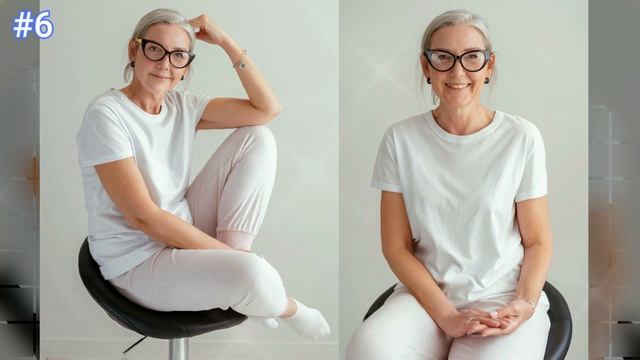 MATURE OLDER WOMEN OVER 60 WEARING GLASSES ~ Mature Women ~ Natural Women ~ Older Women