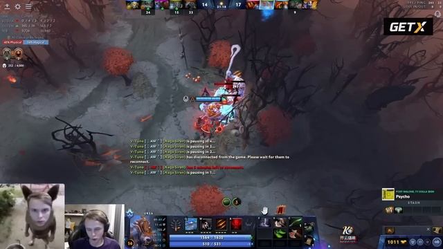 ДУРАЧЬЕ ПОПАЛ В ПОТНУЮ ИГРУ С СУМАИЛОМ И ВТЮНОМ! / DYRACHYO С SUMAIL ПРОТИВ V-TUNE DOTA 2 смотреть онлайн