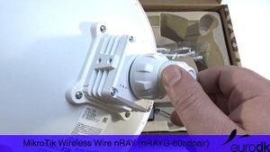 MikroTik Wireless Wire nRAY, QUICK UNBOXING & SPECIFICATIONS 4K