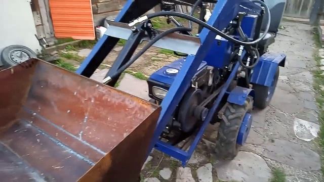 Продал свой самодельный тракторок. смотреть онлайн