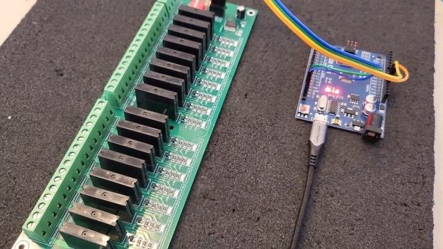 16 Channel I2C Solid State Relay Module PCF8575 Arduino Raspberry ESP8266 ESP32