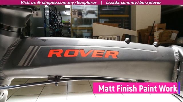 TRS ROVER 451 9 Speed Folding Bike | Basikal Lipat TRS ROVER | 小折叠车