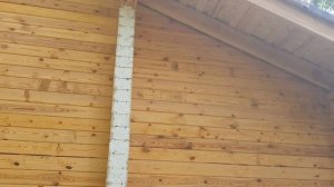 Дом из бруса спустя пол года